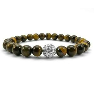 New Tiger eye bracelet handmade (Energy Bracelet)